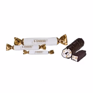 Torrone con nocciole ricoperto di cioccolato Davide Barbero 200g