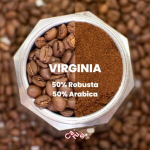 Caffè macinato e in grani miscela Virginia