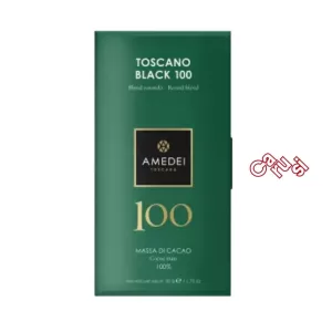 Amedei Toscano Black 100% Tavoletta 50g