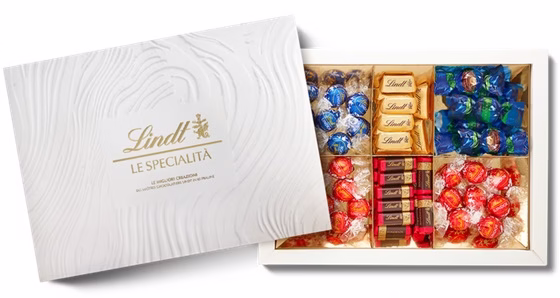 Lindt Scatola Bianca Oro 450g - immagine 2